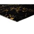 UNIVERSAL Crni tepih Gold Marble, 80 x 150 cm