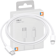 INNA USB-C kabel za brzo punjenje Lightning iPhone 13/14 Pro 1 m, bijeli