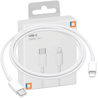 INNA USB-C kabel za brzo punjenje Lightning iPhone 13/14 Pro 1 m, bijeli