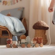 LITTLE DUTCH Drveni vlakić Vjeverica Little Farm FSC, 18m+