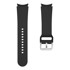 B-STRAP Silicone remen za Samsung Galaxy Watch 4 / 5 / 5 Pro / 6, black