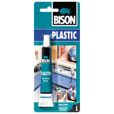 BISON Ljepilo za plastiku, 25 ml, prozirno