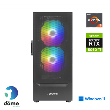 ANNI Stolno računalo / AMD Ryzen 5 5500, 16 GB RAM, 1 TB SSD, NVIDIA GeForce RTX 5060 Ti, Windows 11 Home
