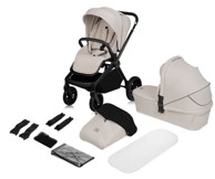 LIONELO Kombinirana kolica Mika 2u1 2024 Beige Sand