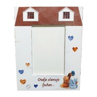 Ovdje stanuje ljubav! okvir za fotografije, Š15178