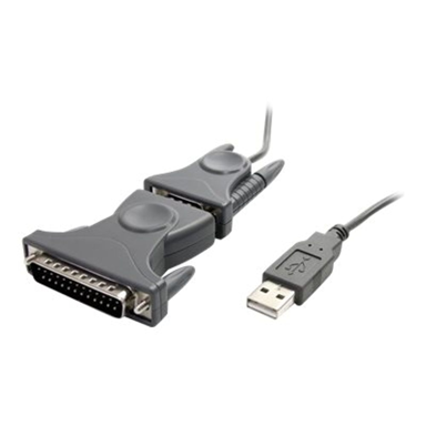 STARTECH Serijski kabel ICUSB232DB25, USB-A na DB-9, 0,9 m, siva