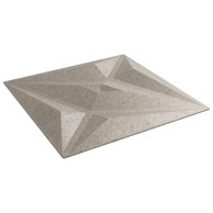 Zidni paneli, 50x50 cm, XPS pjena, zvijezda beton, 12 kom