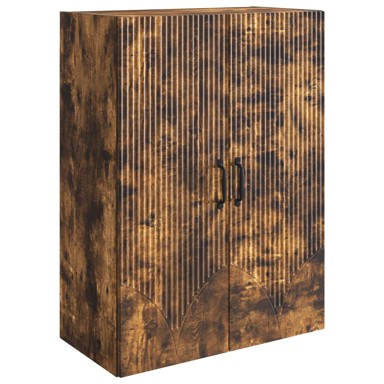 Ormar za montažu na zid 66 x 34,5 x 90 cm, dimljeni hrast