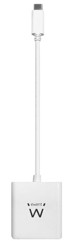 EWENT Adapter USB-C na VGA EC1050, bijeli, 1080p 60Hz