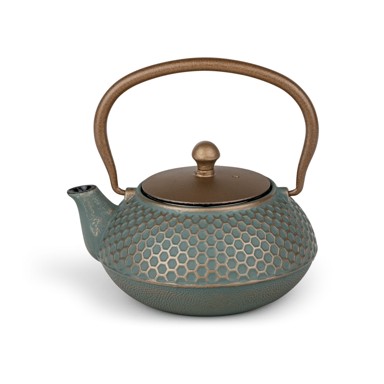 BREDEMEIJER Čajnik Jiangxi, 0,7 l, lijevano željezo, plavi, s filtrom (153204)