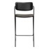 DAN-FORM DENMARK Crna barska stolica od imitacije kože Zed, visina 107 cm