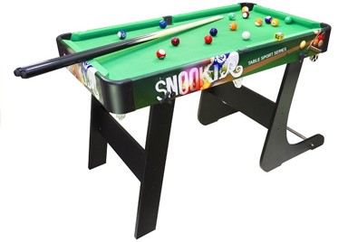 Stol za biljar 90 x 60 x 50 cm, crni