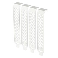 SILVERSTONE PCI blende SST-Aeroslots2W, bijeli, 4 komada