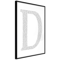 Poster Capital D 20x30