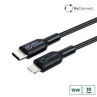 MICROCONNECT Lightning kabel 2 m, crni