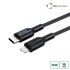 MICROCONNECT Lightning kabel 2 m, crni