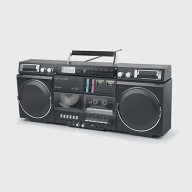 MUSE Prijenosi radio M-380 GB, Bluetooth, AUX, crna