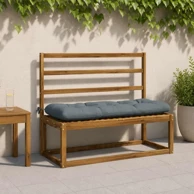 Jastučići za klupu Vianen 2 kom 100 x 40 x 12 cm od poliestera, plavi