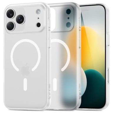 TECH-PROTECT Maskica za iPhone 17 Pro, MagSlim, MagSafe, bijela