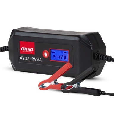 AMIO Digitalni punjač akumulatora 6A 6/12V