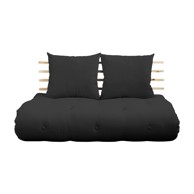 KARUP DESIGN Promjenjivi kauč Shin Sano Natural Clear/Dark Grey, 140x95x75 cm
