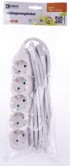 EMOS Produžni kabel šuko 5m P1525R, 5 utičnice, prekidač, 1,5 mm2