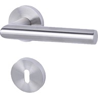 SUD-METALL Kvaka za vrata Moskau ključ Inox