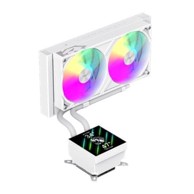 GAMEMAX Vodeno hlađenje GLACIER 240 LCD WH, 240 mm, bijelo