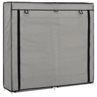Ormar sa cipele 282434 115x28x110 cm, sivi
