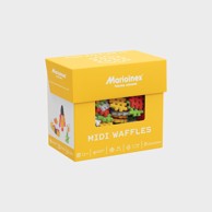 MARIOINEX Kocke za slaganje Midi Waffle, 90 komada