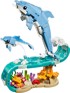 LEGO Konstrukcijski set Creator 3 in 1 Sea Animals Beautiful Dolphins 31385