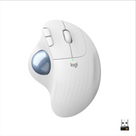 LOGITECH Miš Ergo M575, bijeli, optički, 2000dpi, bežični, USB