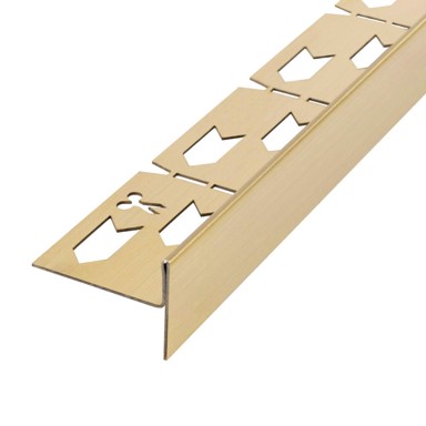 REA Letva za tuš kabinu, 100 cm, brušeno zlato