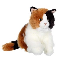 GIPSY TOYS Plišana igračka mačka trobojna