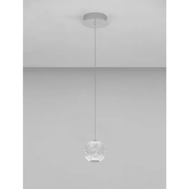 NOVA LUCE Visilica Brillante LED 6 W, 3200 K, 247 lm, IP20 NL9186908, krom
