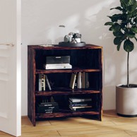Komoda dimljena boja hrasta 70 x 40,5 x 75 cm konstruirano drvo