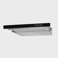 AKPO Kuhinjska napa WK-7 Light Glass 50 Under-cabinet cooker hood Inox, crna