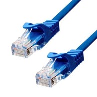 PROXTEND CAT5E U/UTP CU PVC Ethernet kabel 1 m, plavi