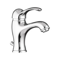 SAPHO Stojeća slavina za umivaonik Kirké, srebrna