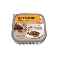 PREMIERE Cat Adult Royal Ragu piletina 100 g, ALU pakiranje