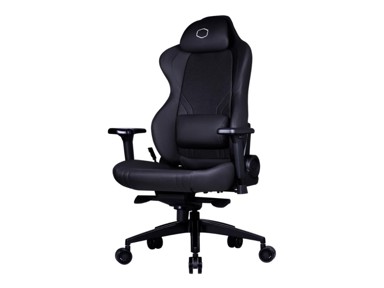 COOLER MASTER Igralni stolac Hybrid M masažni s PD adapterom CMI-GCHYBM-BK, crni