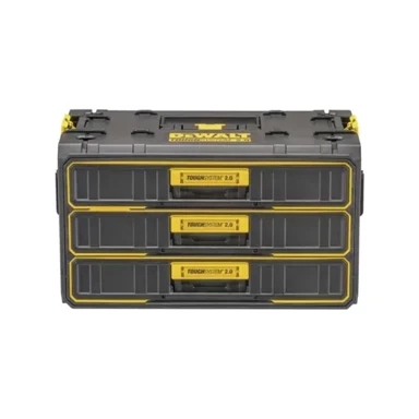 DEWALT Kutija za alat ToughSystem 2.0, 3 ladice, crna