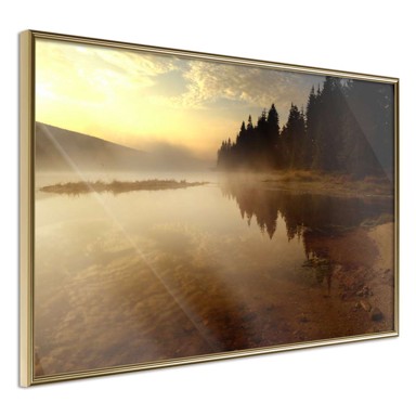 Poster Fog Over the Water 90x60