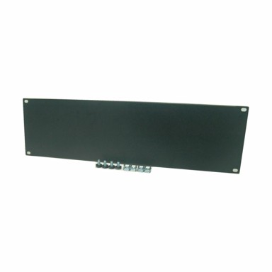 TRITON Prazna ploča za rack, 3U, crna