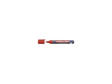 EDDING Marker za bijelu ploču 360 crveni 1.5-3mm okrugli vrh
