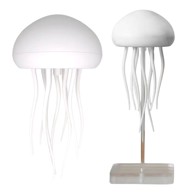 NETSCROLL LED noćna lampa Jelly, meduza, RGB, zvučna aktivacija, USB punjenje