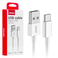 AMIO Kabel USB-A–USB-C FullLINK, 2A, 200 cm