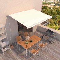 Tenda na automatsko uvlačenje 450 x 350 cm, krem