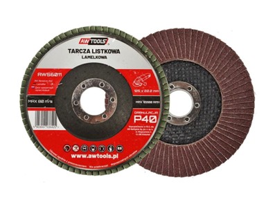 AWTOOLS Lamelni disk, 125 x 22,22 mm, P36
