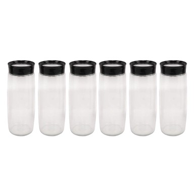 HERMIA Staklene posude za namirnice u setu 6 kom za čuvanje hrane